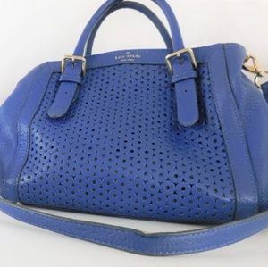 Kate Spade Blue Leather Shoulder Bag / Purse